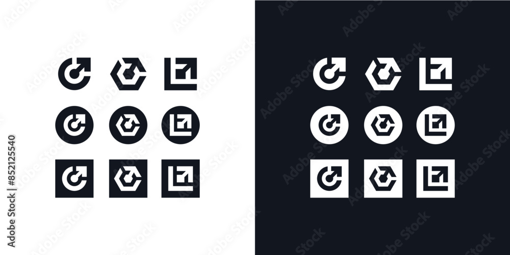 Amazing Vector Abstract up data arrow logo, can be used in various media easily, set, editable, Exclusive Amazing Vector Abstract up data arrow logo, can be used in various media easily, set, editable, Exclusive