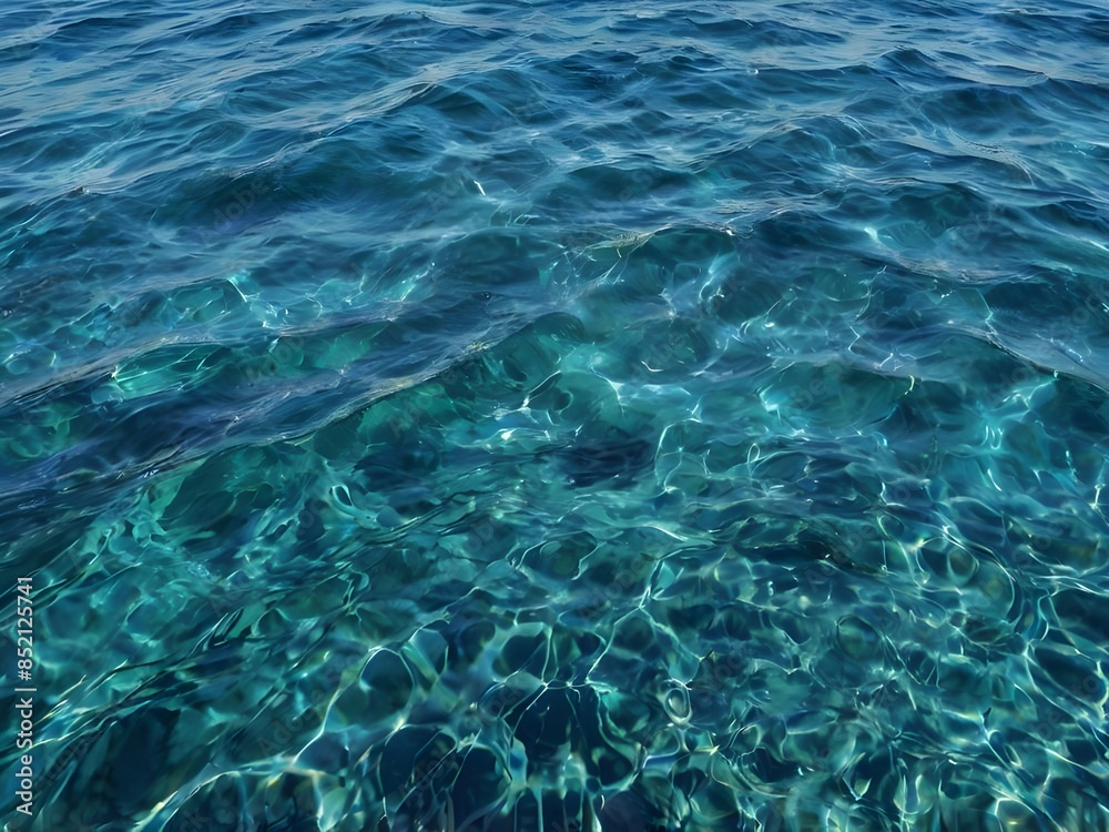 Blue water background Blue water background