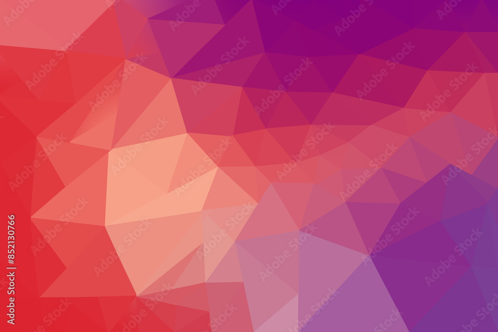 Gradient Low Poly Background in Red Pink and Purple for Design and Web Use Gradient Low Poly Background in Red Pink and Purple for Design and Web Use