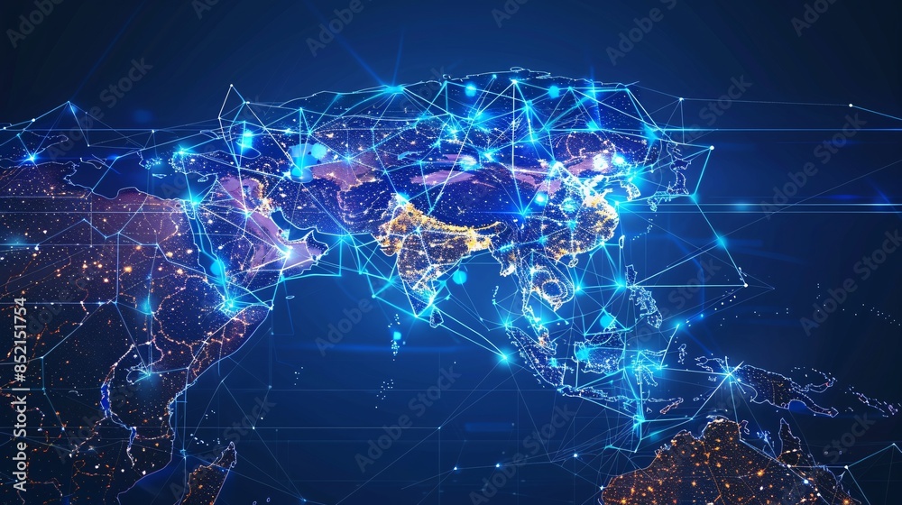 Global Network Connections - Asia Focus