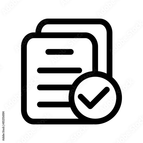 Document icon template