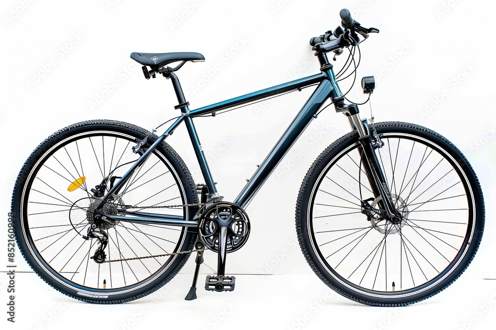Fototapeta premium Bicycle isolated on white background