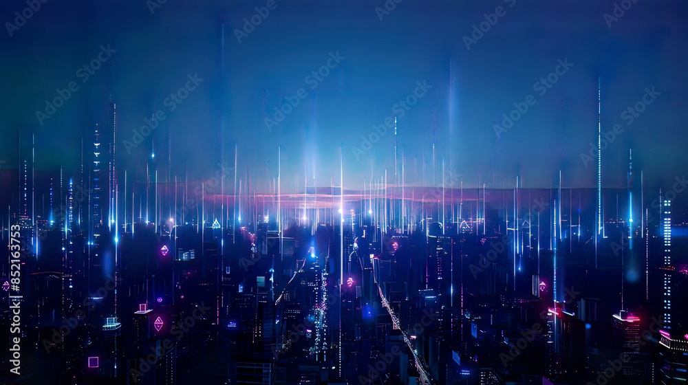 Fototapeta premium 5G technlogy Image High resolution