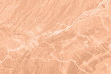 Wandcirkels Pantone 2024 Peach Fuzz Stenen oppervlak in trendy perzikkleur  © New Africa