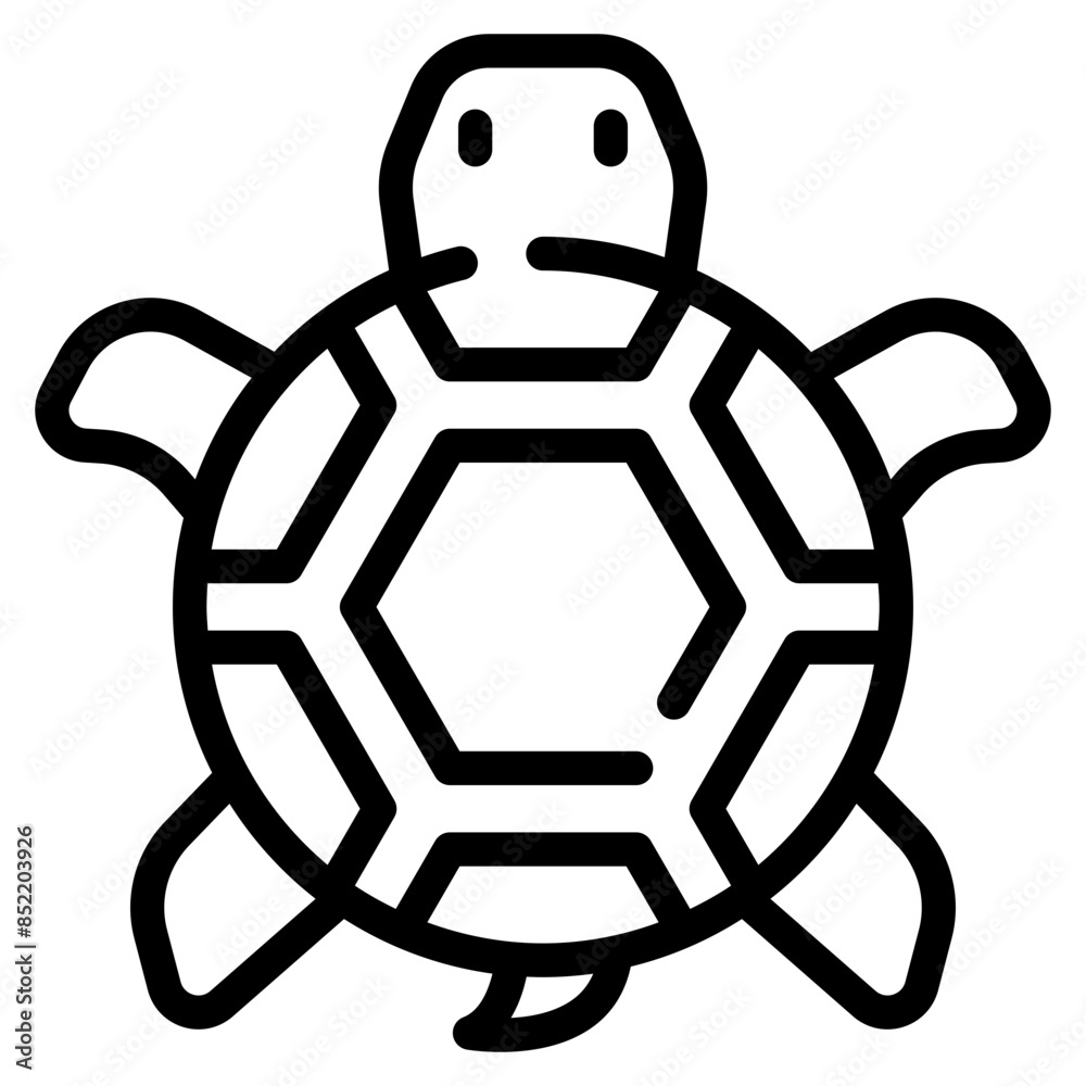 Obraz premium Turtle Icon