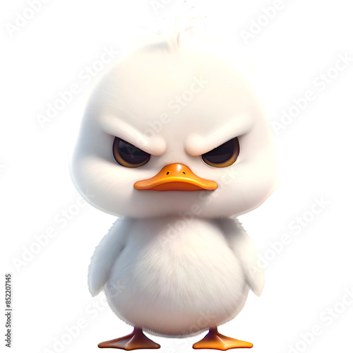 angry duck