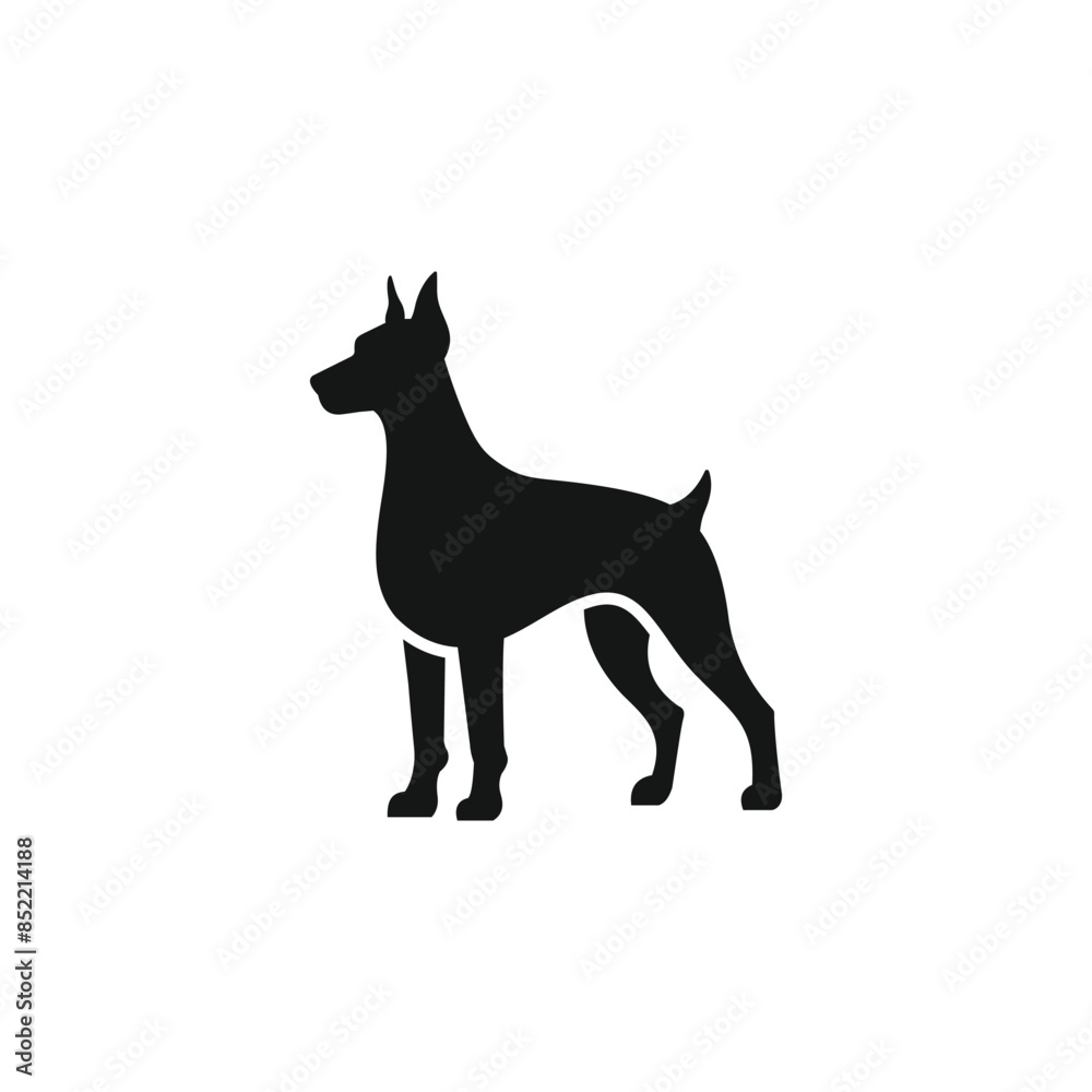 Fototapeta premium Dog icon vector. EPS 10 editable vector