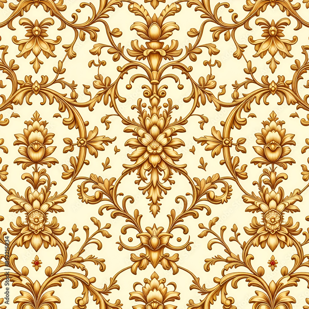 seamless damask pattern seamless damask pattern