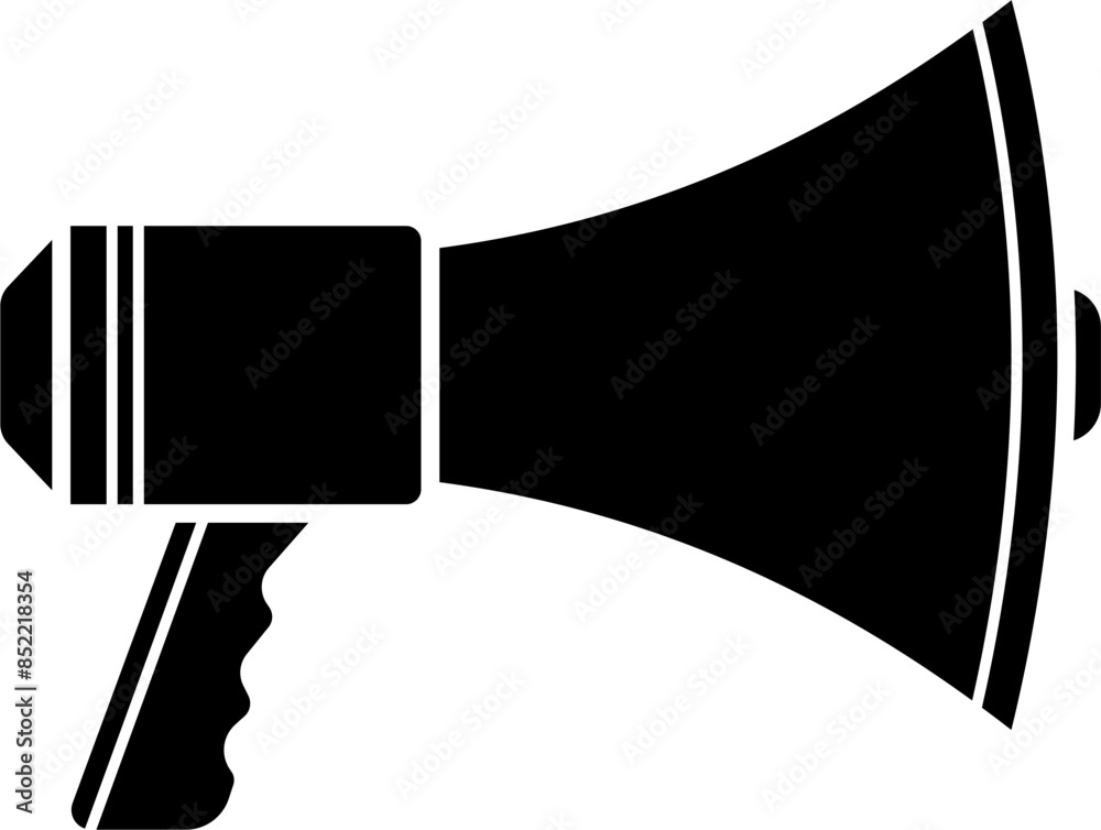 Bullhorn illustration vector Bullhorn illustration vector