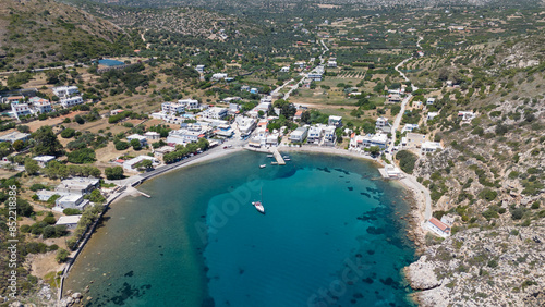 
Volcano beach Mavra Volia on Chios island, Greece photo