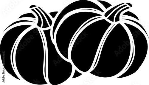 Pumpkin illustration vector