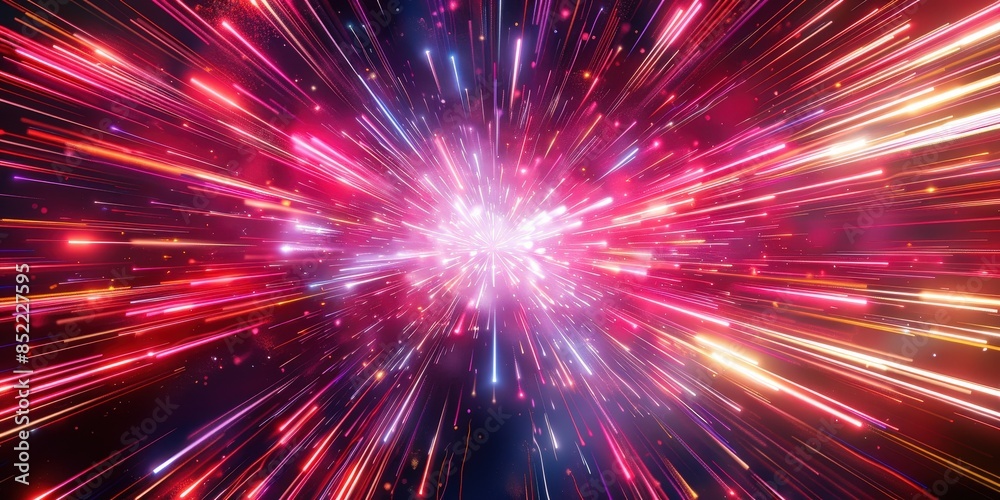 Abstract Light Burst Abstract Light Burst