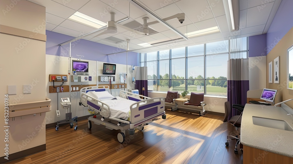 Hospital minimalist interior design backgrounds Hospital minimalist interior design backgrounds