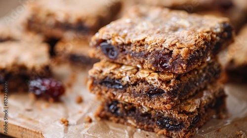 Wallpaper Mural Tasty date bars crafted from oats and pitted dates Torontodigital.ca