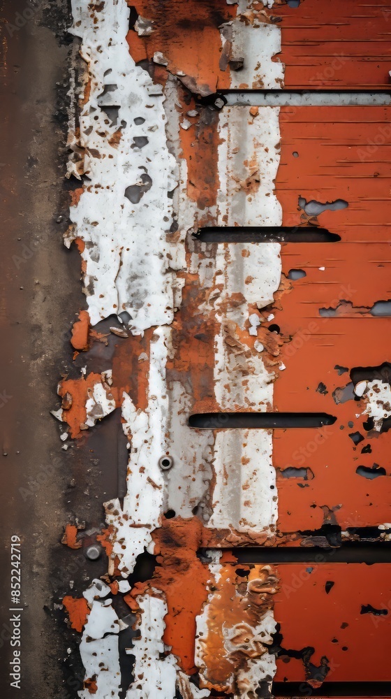 a close up of an old rusty wall with peeling paint a close up of an old rusty wall with peeling paint