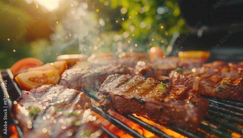 summer bbq food party grilling meat on weekend afternoon happy gathering with friends and family outdoor cooking lifestyle photography summer bbq food party grilling meat on weekend afternoon happy gathering with friends and family outdoor cooking lifestyle photography
