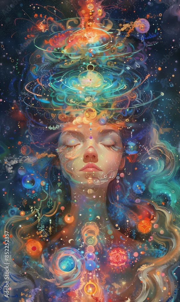Spiritual healing and chakra energy flow. Spiritual healing and chakra energy flow.