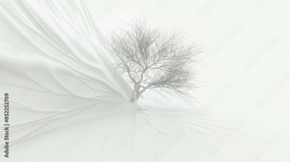 minimalist white tree silhouette diagram minimalist white tree silhouette diagram