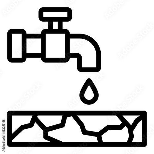 Water Scarcity icon