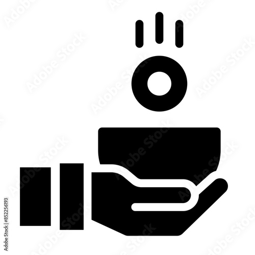 Donation charity icon