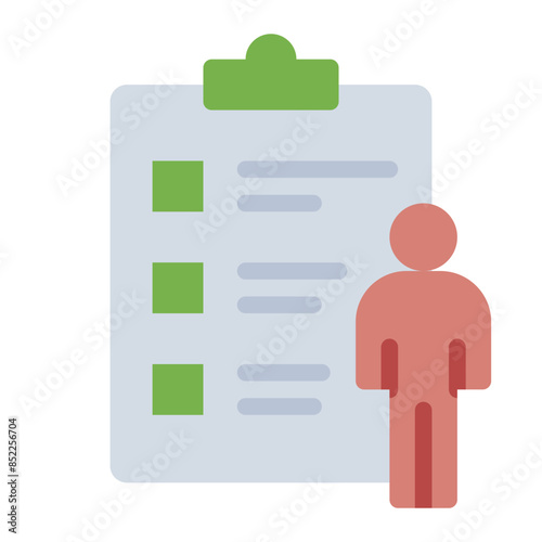 Census people survey icon