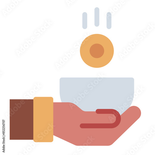 Donation charity icon