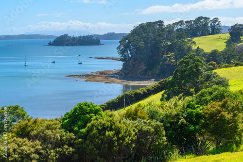 Panoramic View of Scandrett Regional Park, Auckland New Zealand