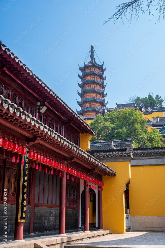 Obraz premium chinese temple architecture