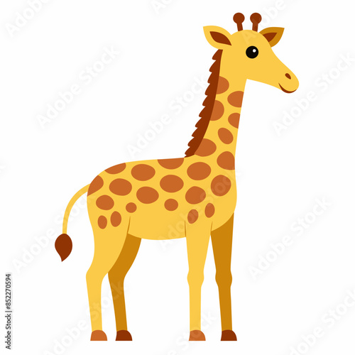 giraffe vector illustration