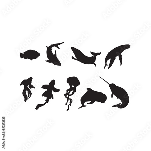 silhouette of a animal