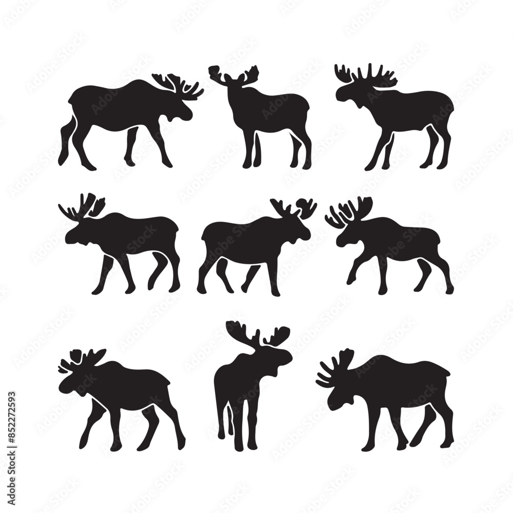 horse silhouettes vector horse silhouettes vector