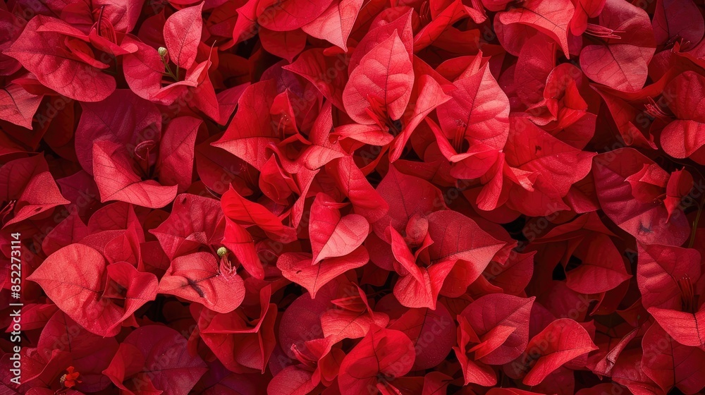 Close up image of red bougainvillea known as paper flower tree Close up image of red bougainvillea known as paper flower tree