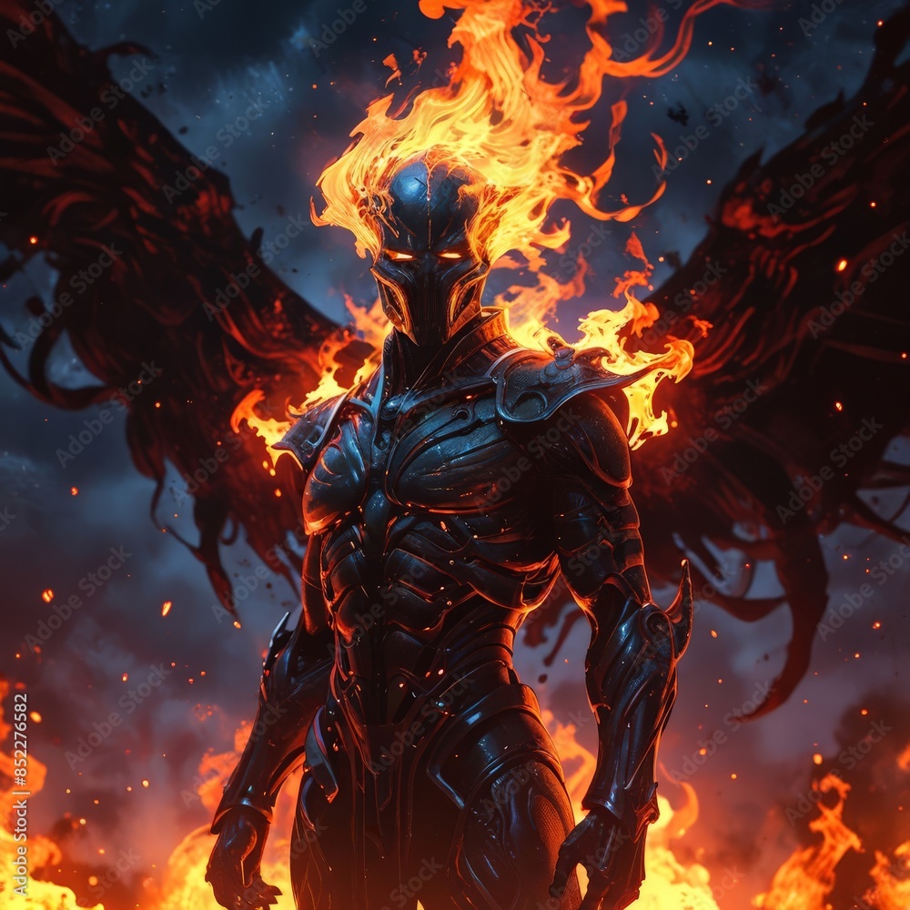 demon in the fire demon in the fire