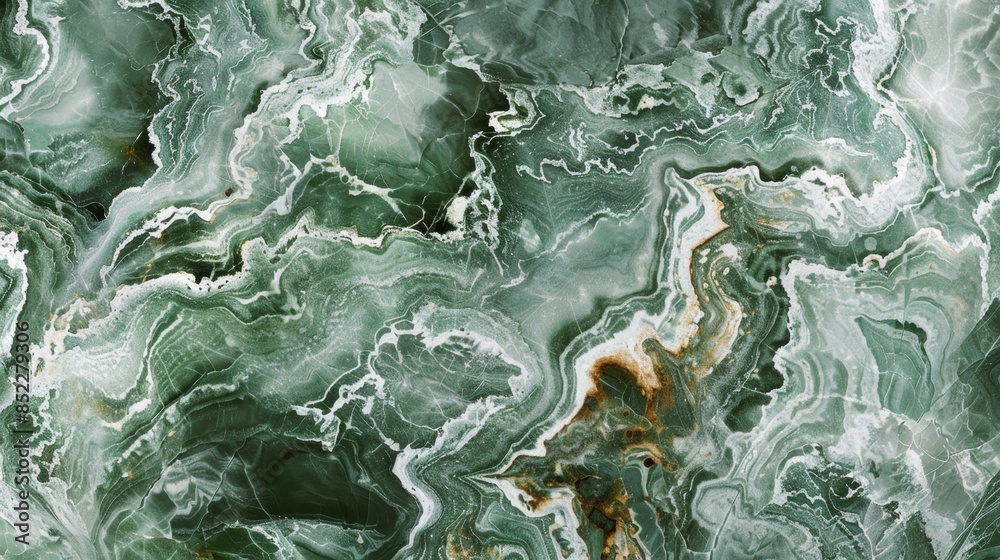 Abstract Green Marble Texture, Generative AI Abstract Green Marble Texture, Generative AI