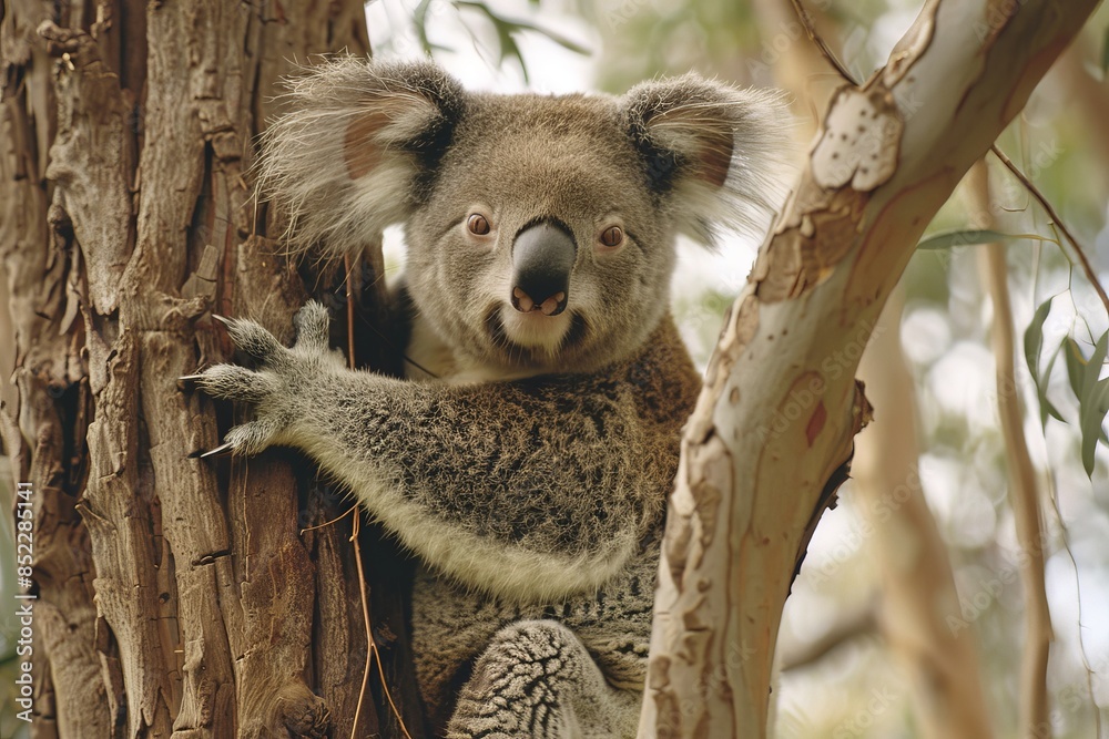 Fototapeta premium koala bear in the tree