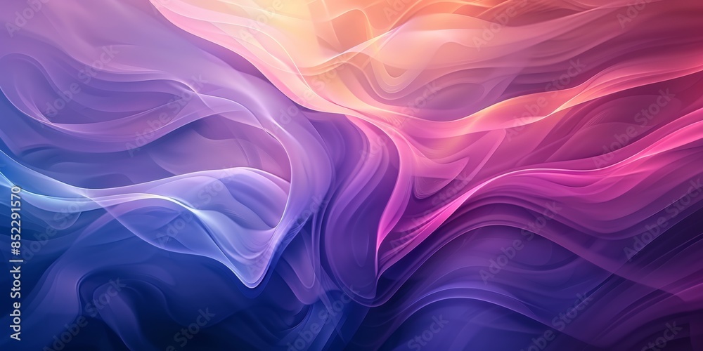 Abstract Swirling Purple and Pink Hues Abstract Swirling Purple and Pink Hues
