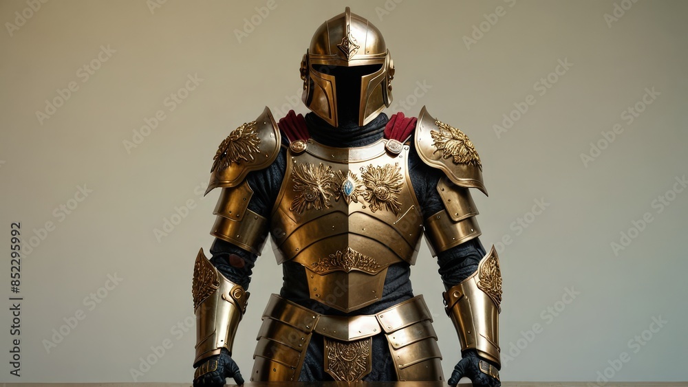 Golden Knight in Armor. Golden Knight in Armor.