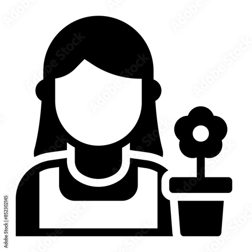 Florist women avatar icon
