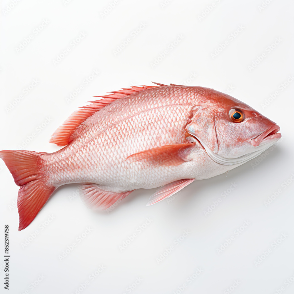 fish on white background fish on white background