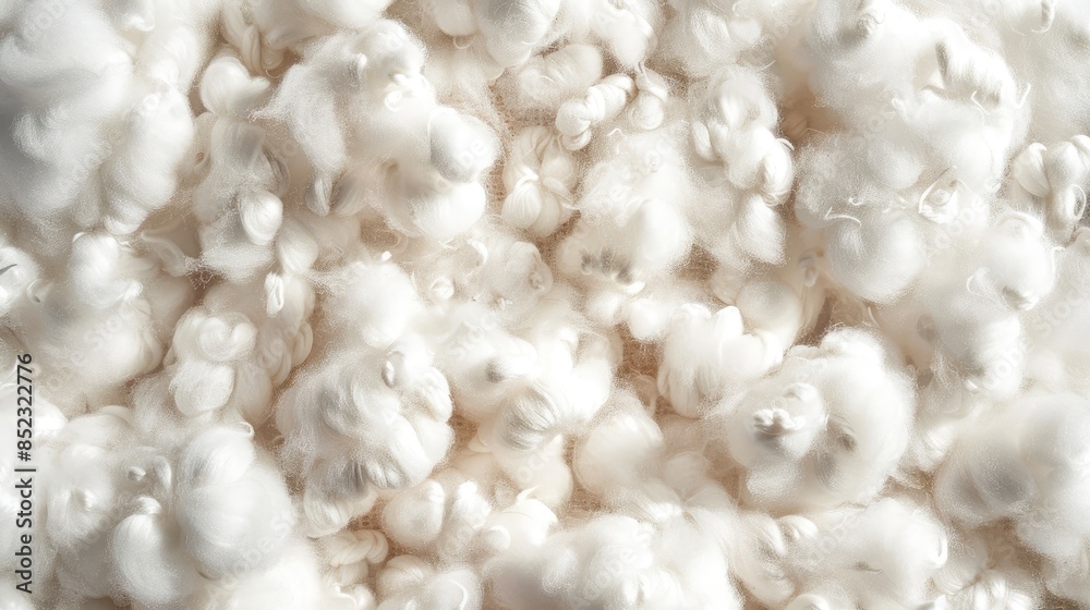 Top view of a background with soft clean cotton Top view of a background with soft clean cotton