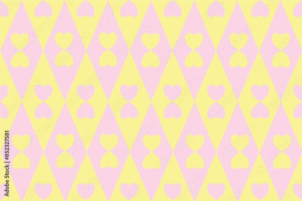 pink yellow heart seamless pattern wallpaper pink yellow heart seamless pattern wallpaper