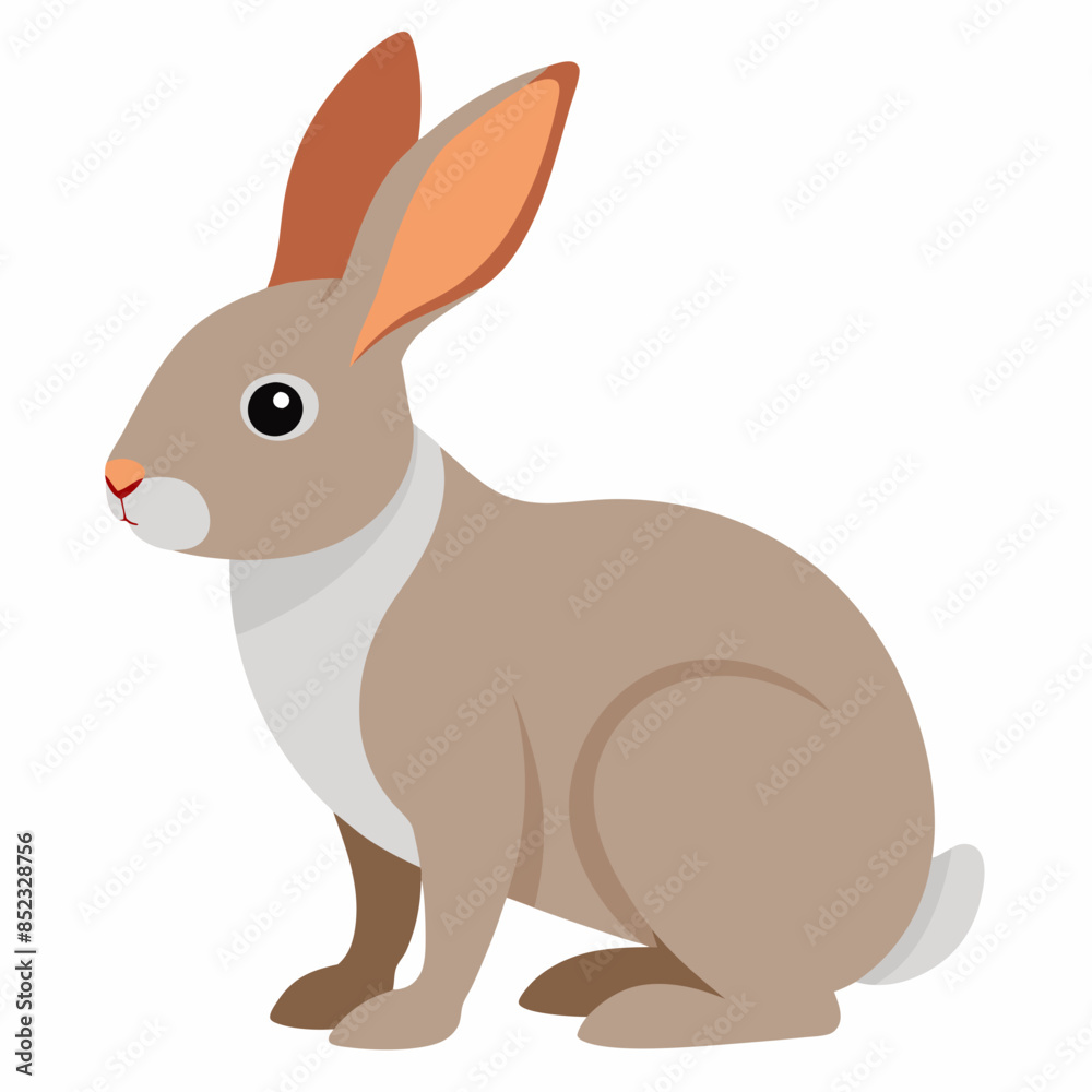 Vector illustration of a rabbit Vector illustration of a rabbit