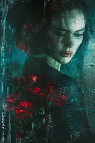 sci-fi women's photo movie poster 