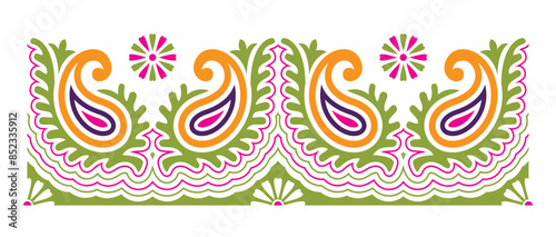 Textile Boader Design and textile motifs