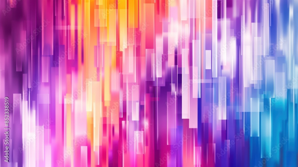 Abstract Geometric Background with Blurry Colorful Shapes Abstract Geometric Background with Blurry Colorful Shapes