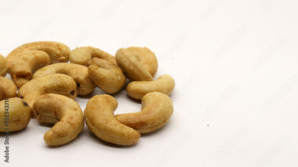 Cashew nuts isolated Cashew nuts isolated