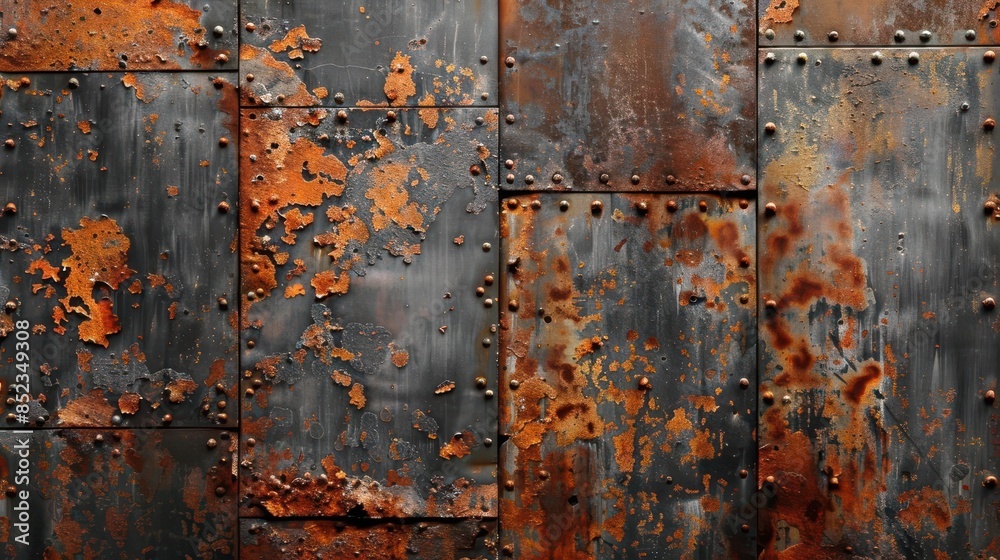 industrial grunge wallpaper, dark tones, textured metal and rust industrial grunge wallpaper, dark tones, textured metal and rust