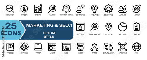 con set marketing seo.style outline.contains KEYWORD,TARGET,CUSTOMER,INCREASE,GROWTH,GRAPH,ANALYSIS,CUSTOMER SERVICE,CONTACT US.