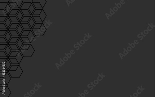 Abstract dark background polygonal geometric modern minimal concept black background for product advertizing web prasentation cover tutorial wallpaper