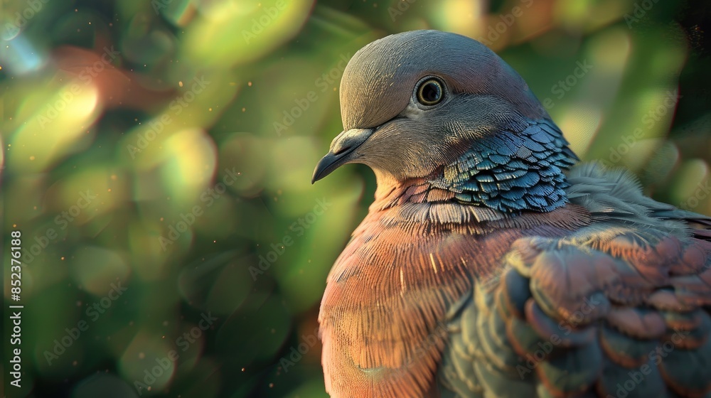 Obraz premium A Laughing Dove bird close up